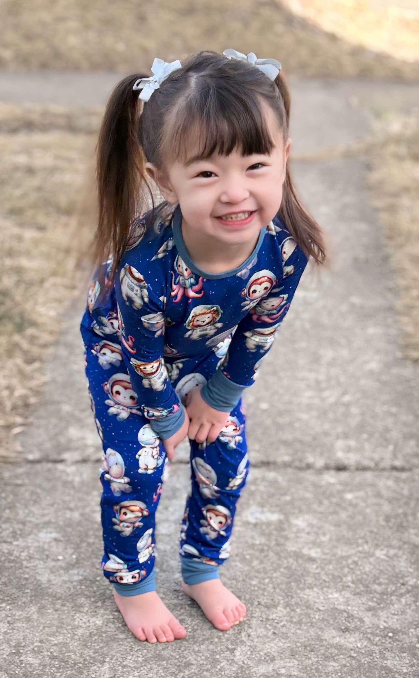 Celestial Critters Two Piece Pajama Set
