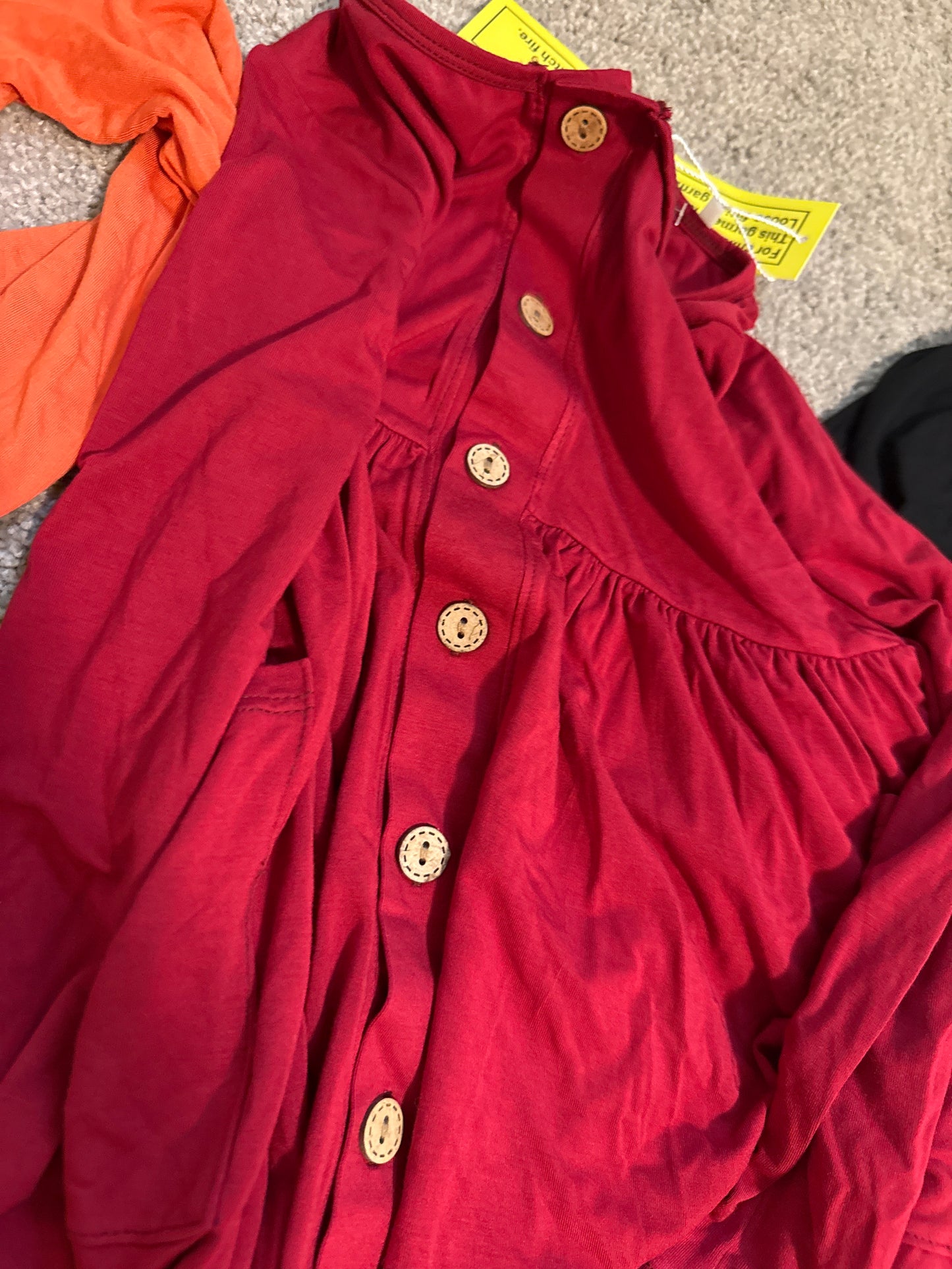 Deep Red Dress