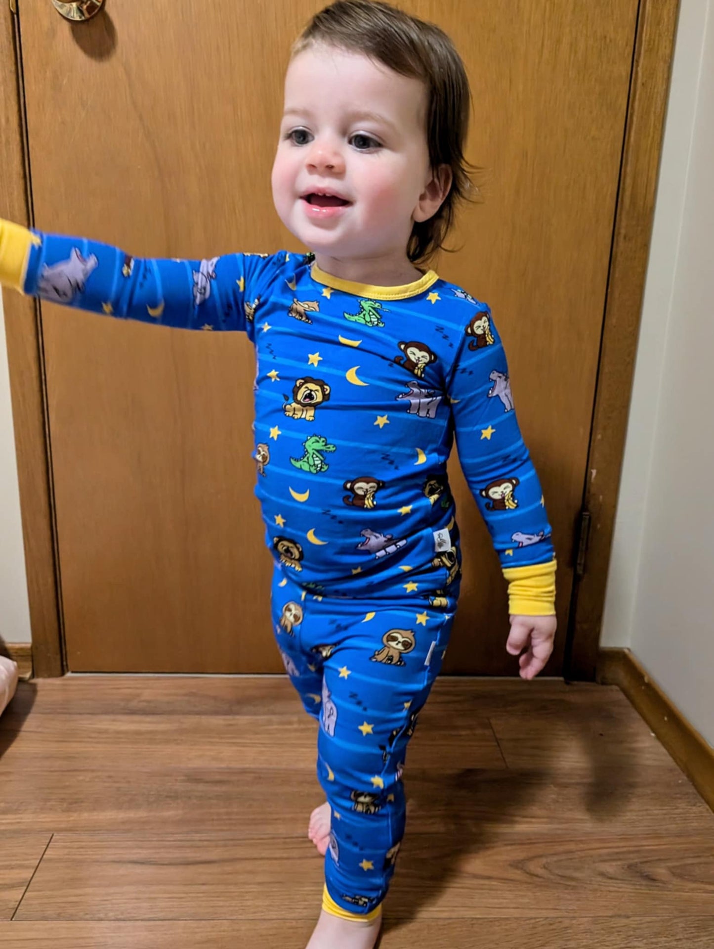 Snoozin' Zoo Two Piece Pajama Set