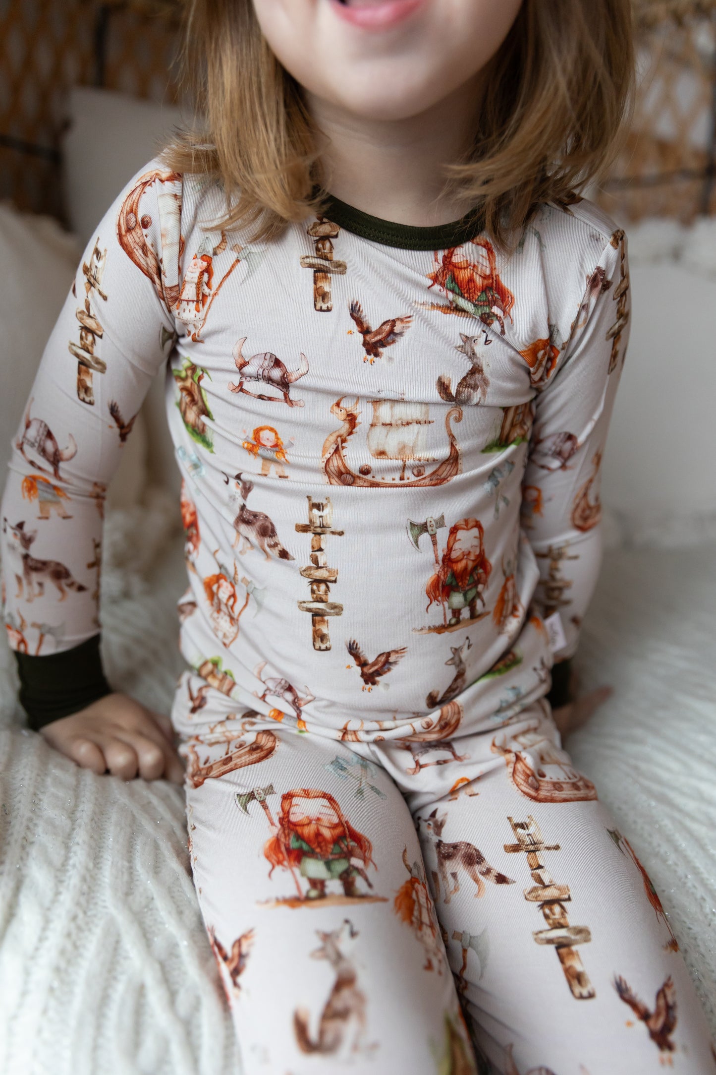 Viking Voyage Two Piece Pajama Set