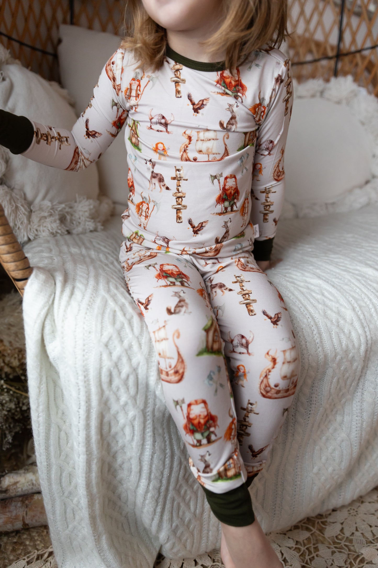 Viking Voyage Two Piece Pajama Set