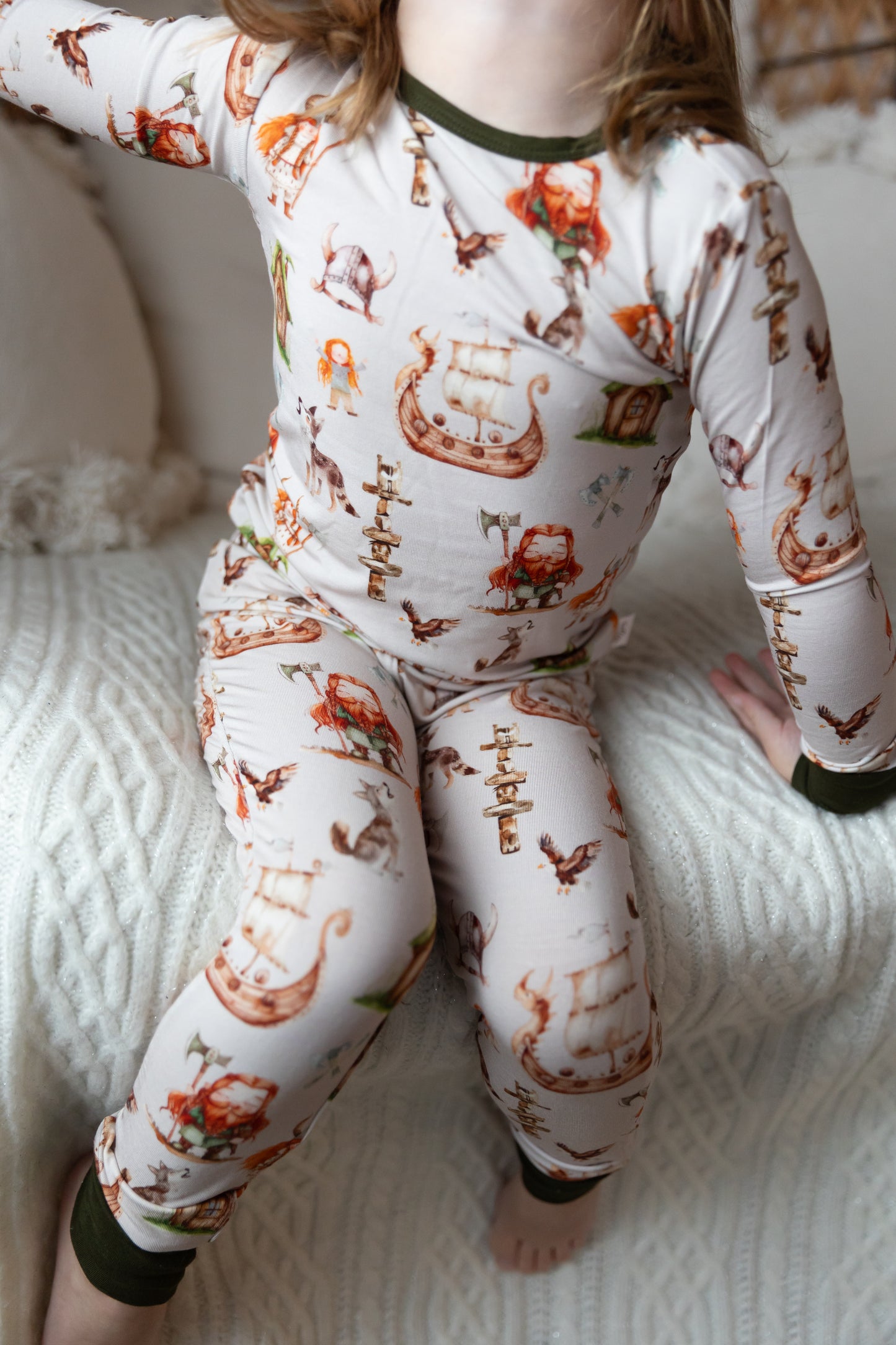 Viking Voyage Two Piece Pajama Set