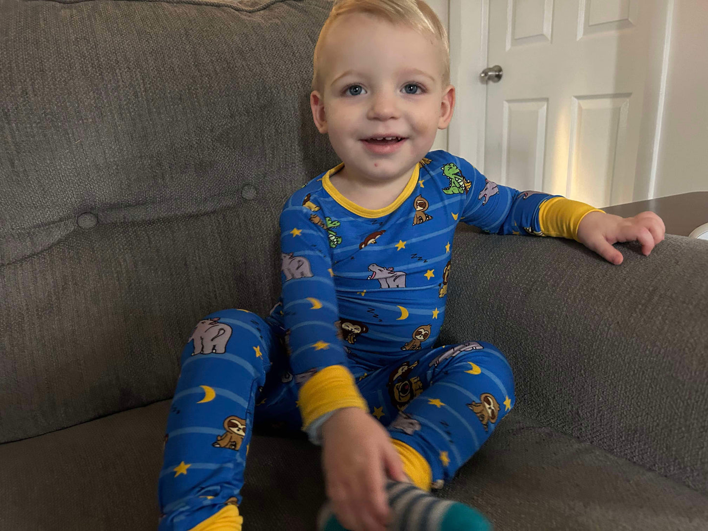 Snoozin' Zoo Two Piece Pajama Set