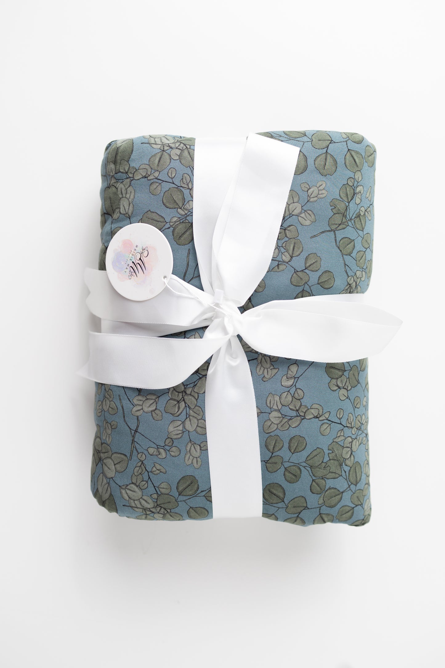Blue Winnie’s Eucalyptus Bamboo Quilted Blanket
