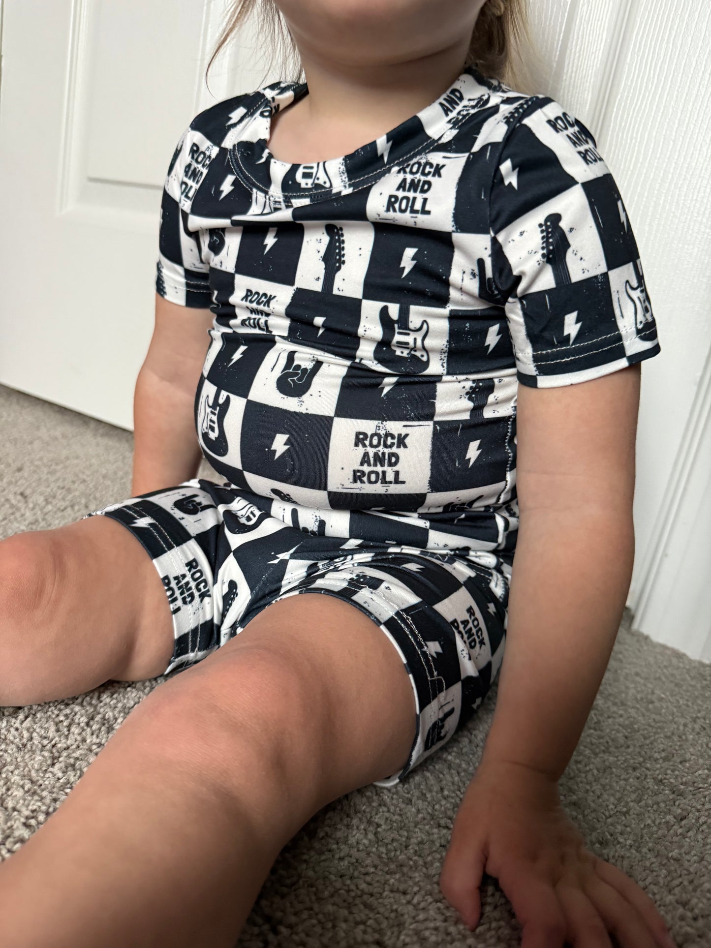 Rock N Roll Two Piece Short Set