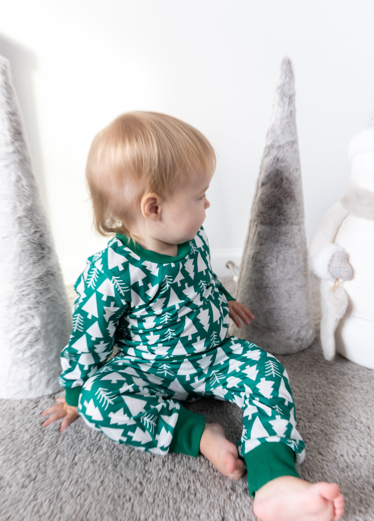 Green Pine Jogger Set