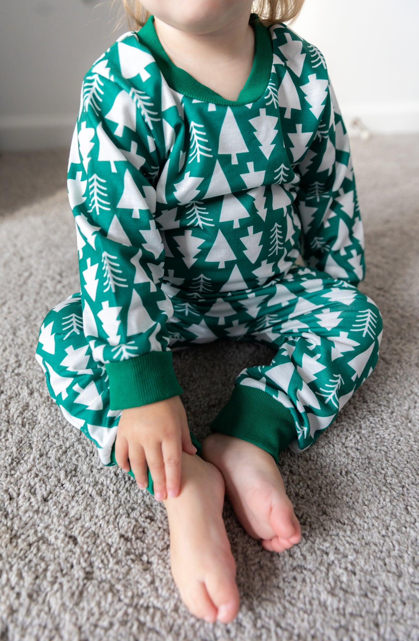 Green Pine Jogger Set