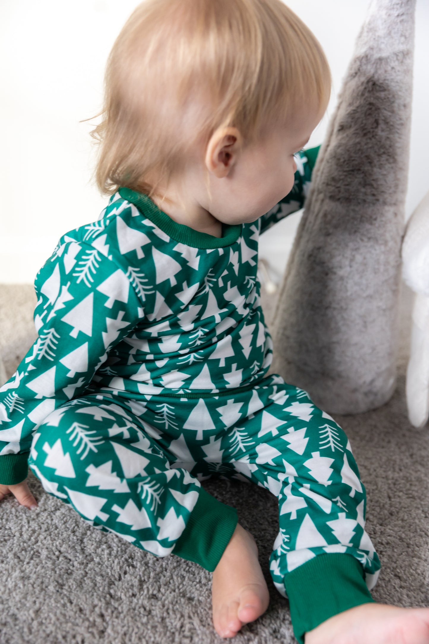 Green Pine Jogger Set