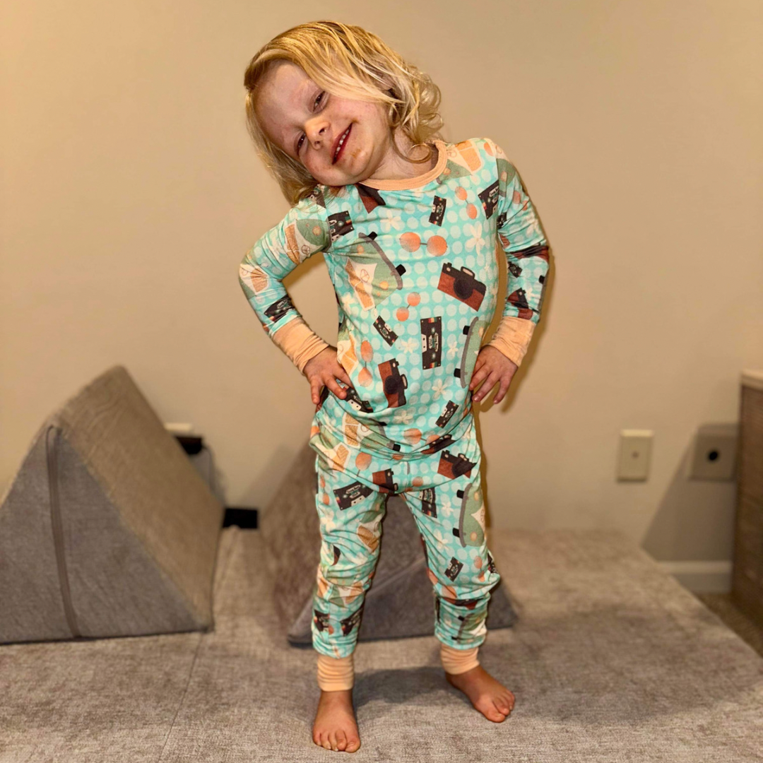 Groovy Tunes Two Piece Pajama Set