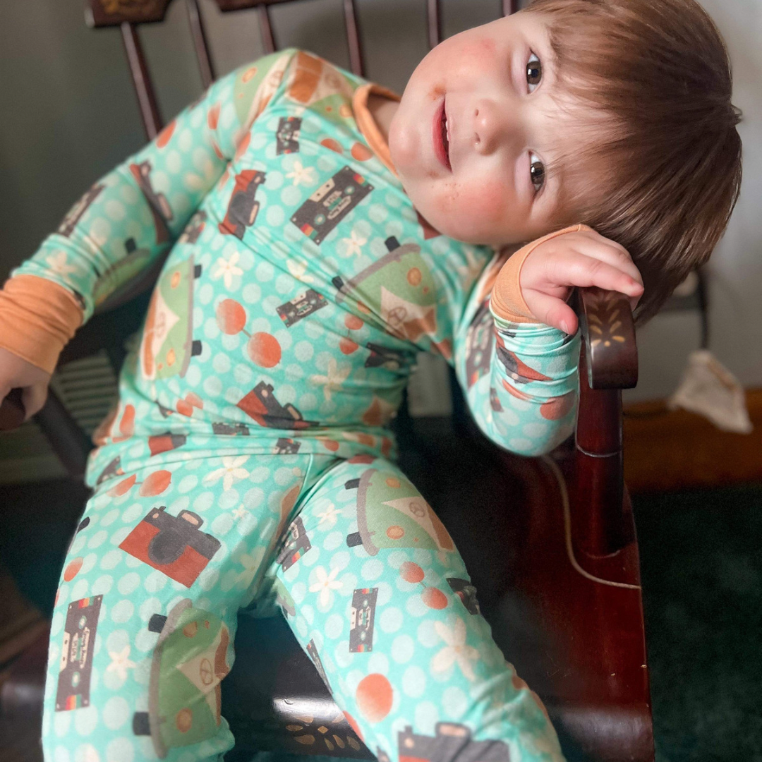 Groovy Tunes Two Piece Pajama Set