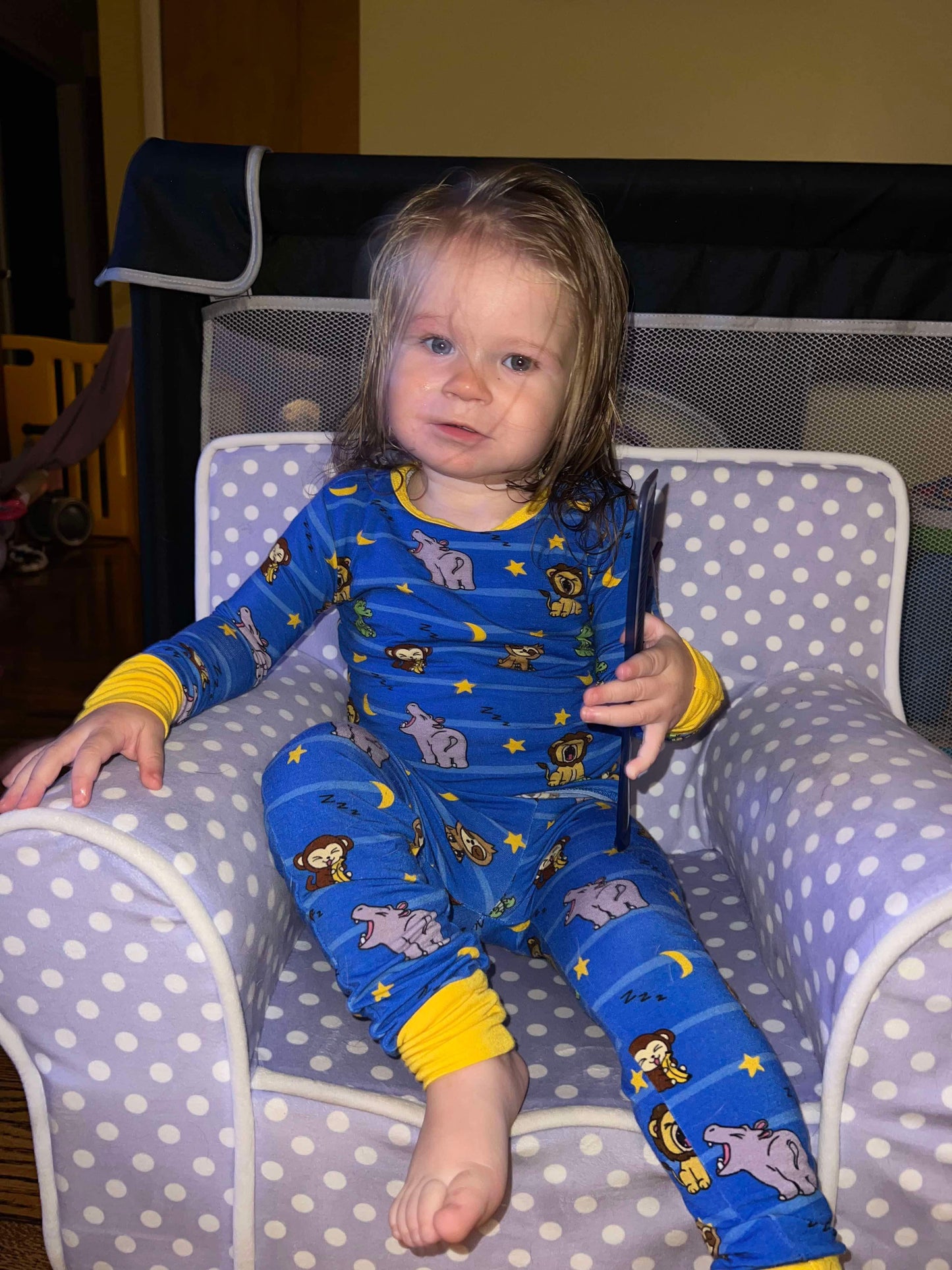 Snoozin' Zoo Two Piece Pajama Set