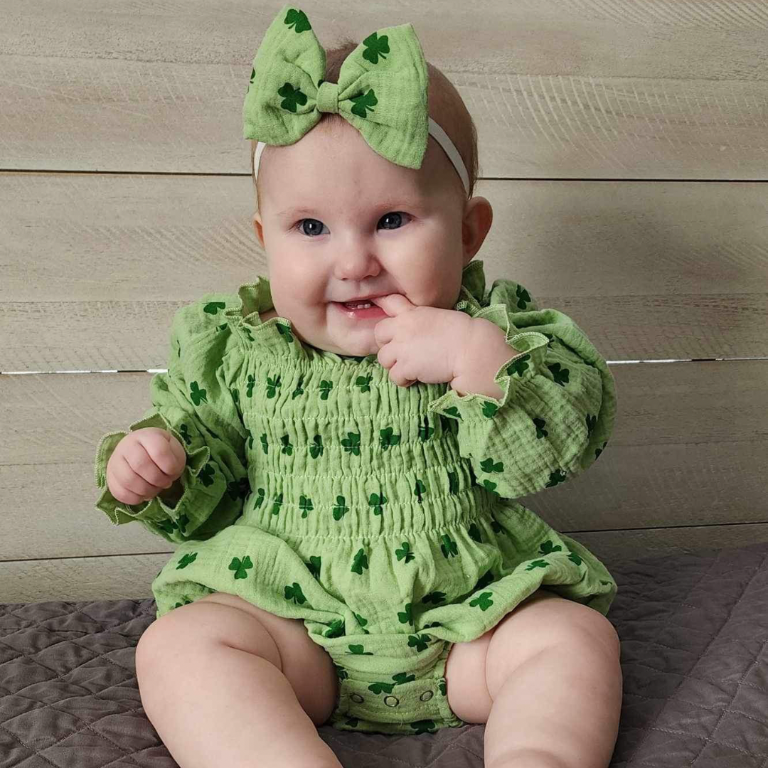 Lucky Scrunch Romper