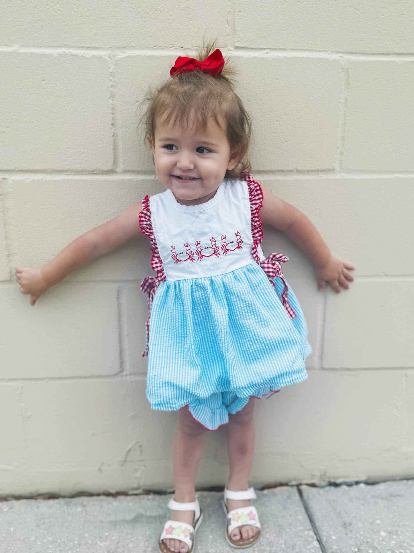 Blue Crab Ruffle Set-