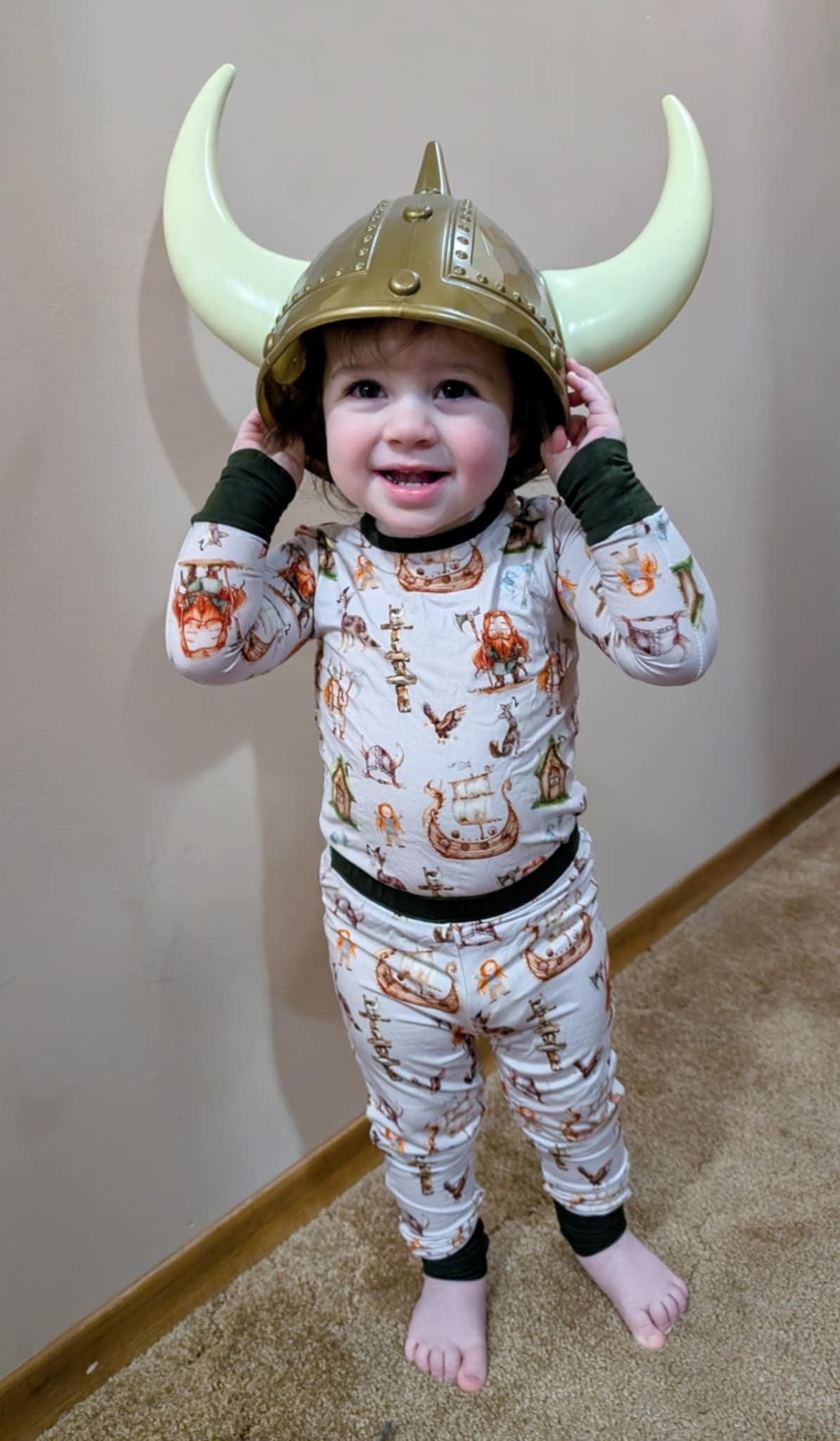 Viking Voyage Two Piece Pajama Set