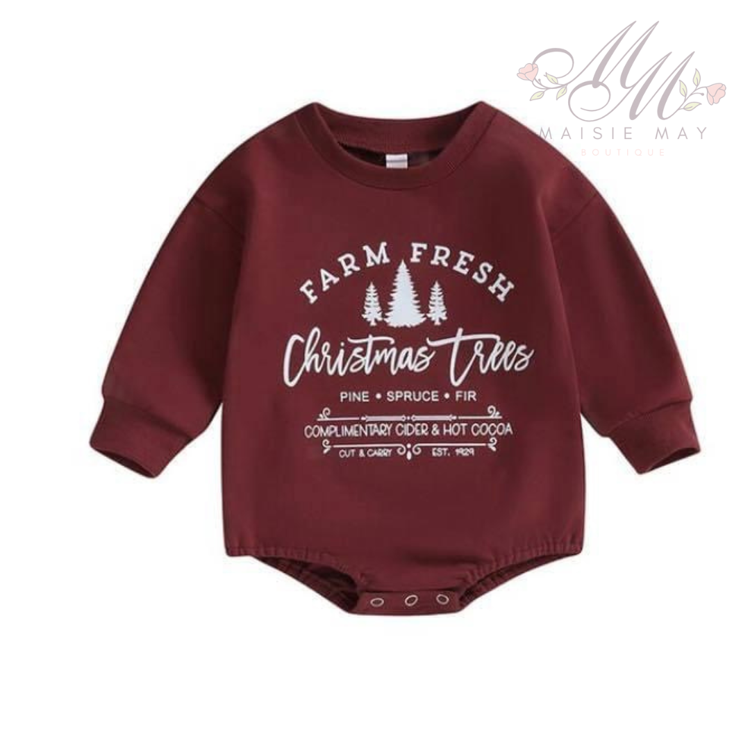 Farm Fresh Maroon Bubble