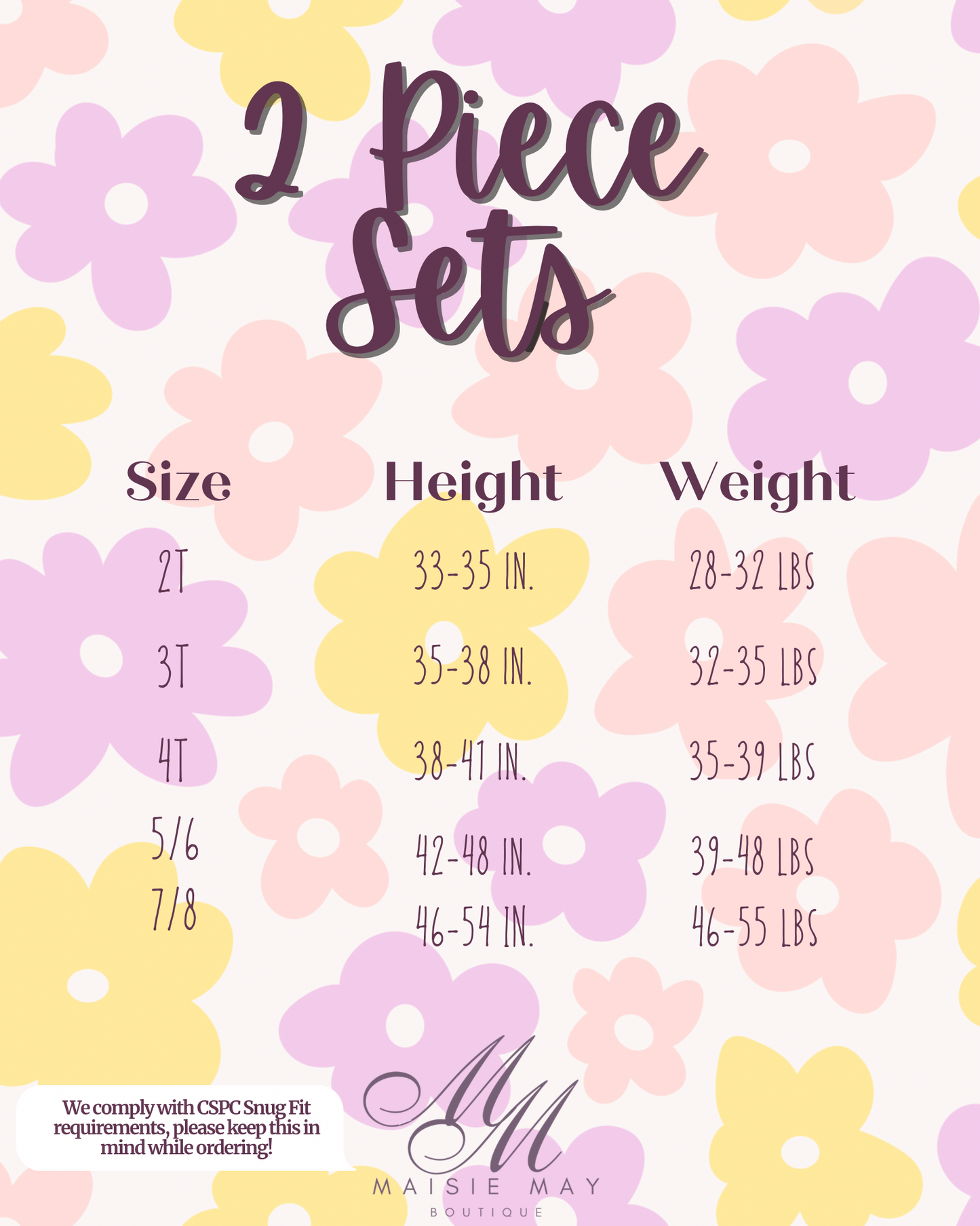 Berry Blooms Two Piece Pajama Set