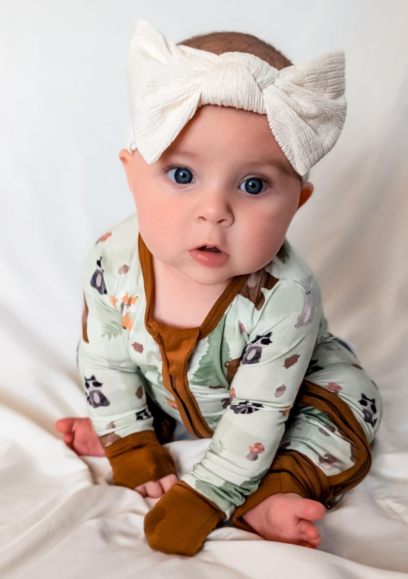 Woodland Wonder Convertible Romper Pajamas