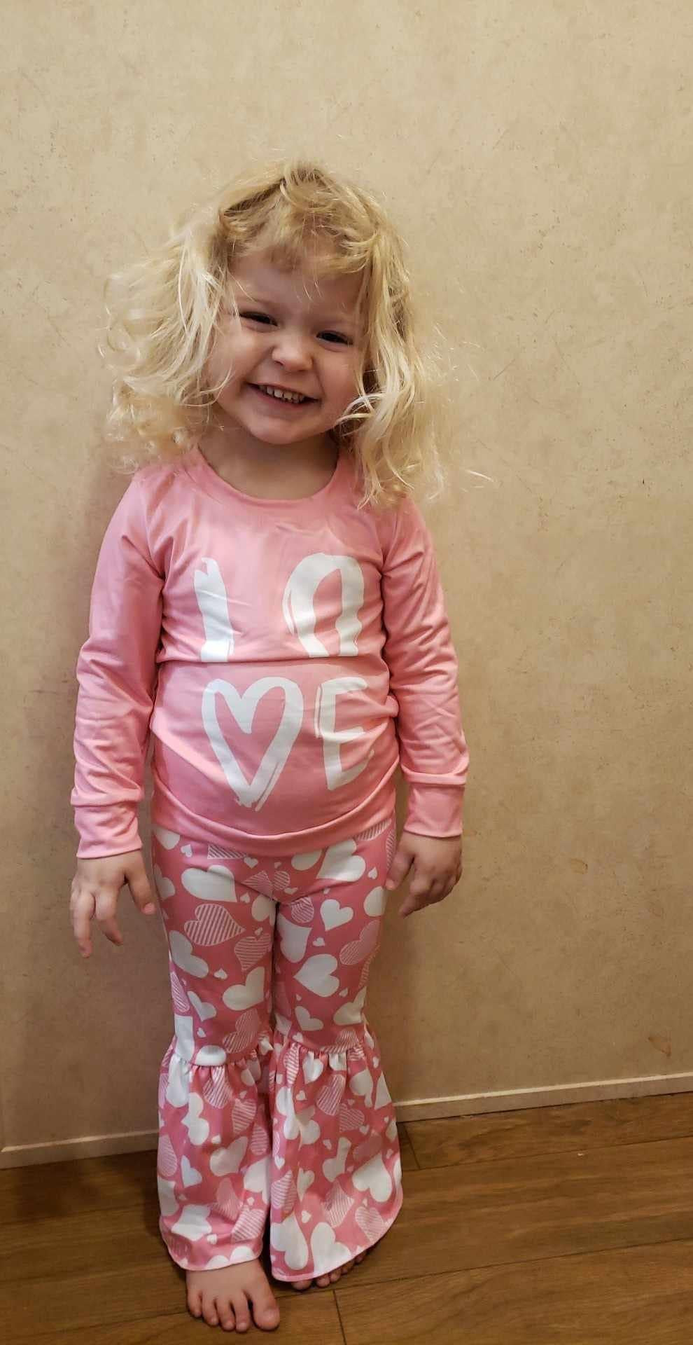 Pink Love Bell Set
