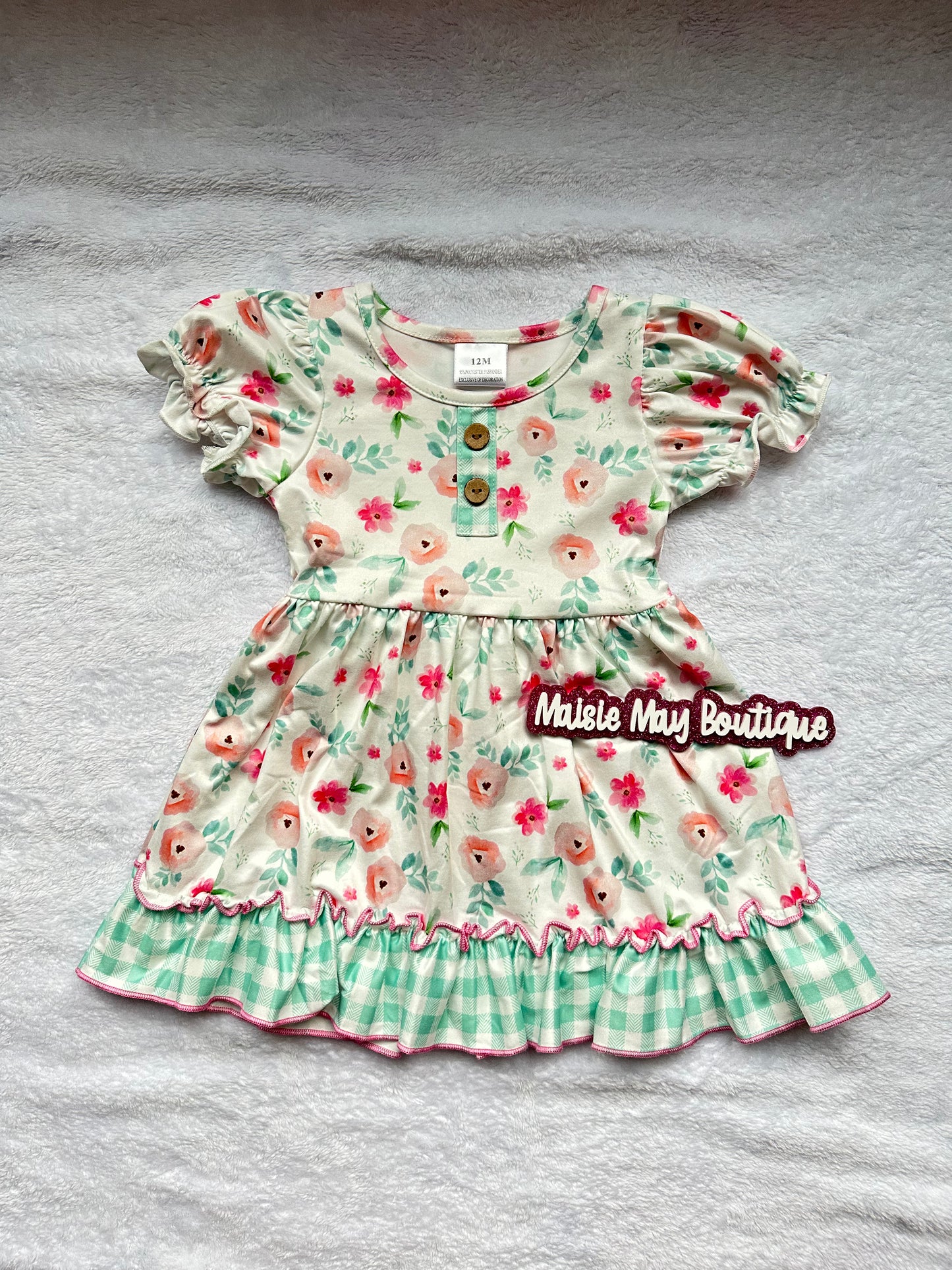 Floral Ruffle Dress