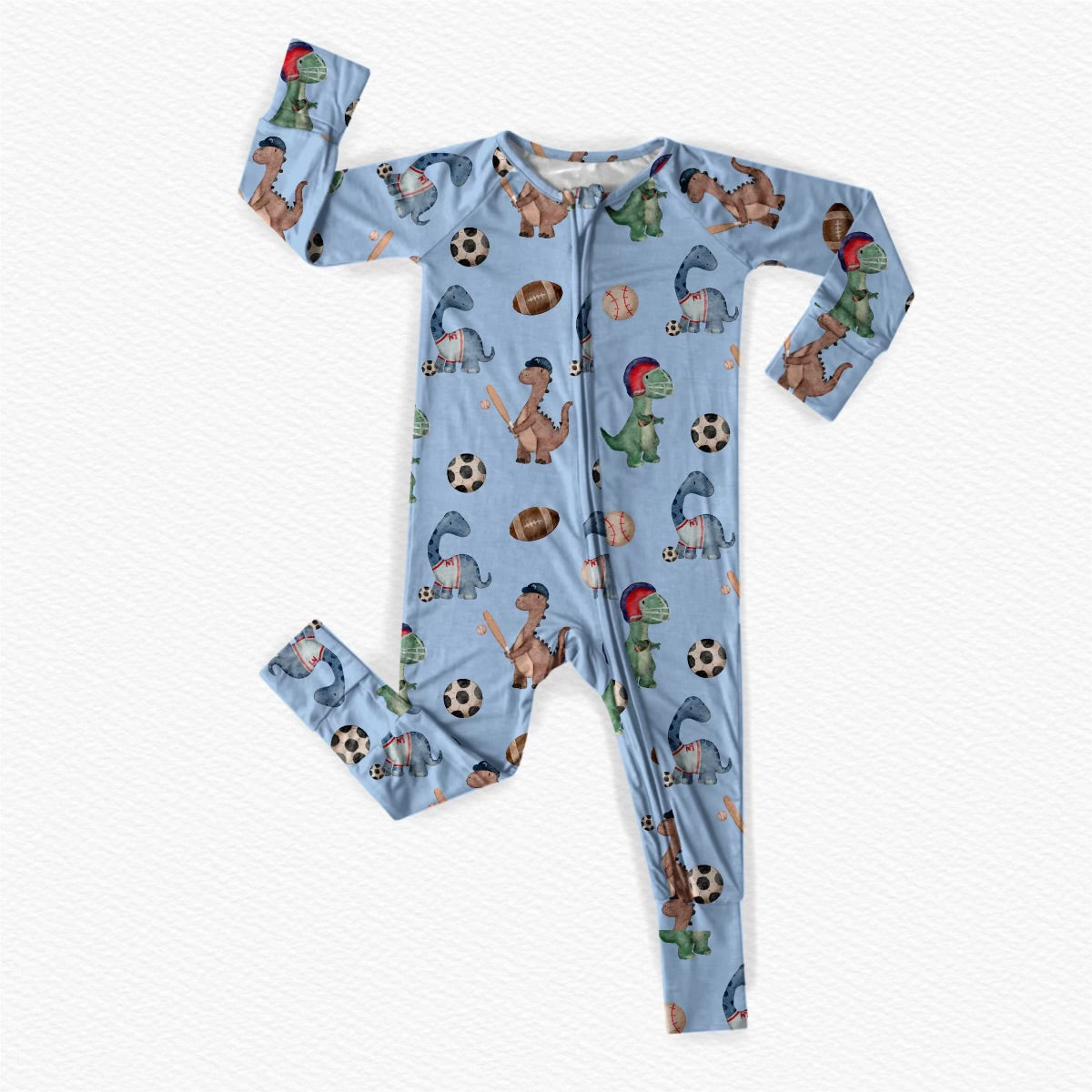 All-Star Saurus Convertible Romper Pajamas