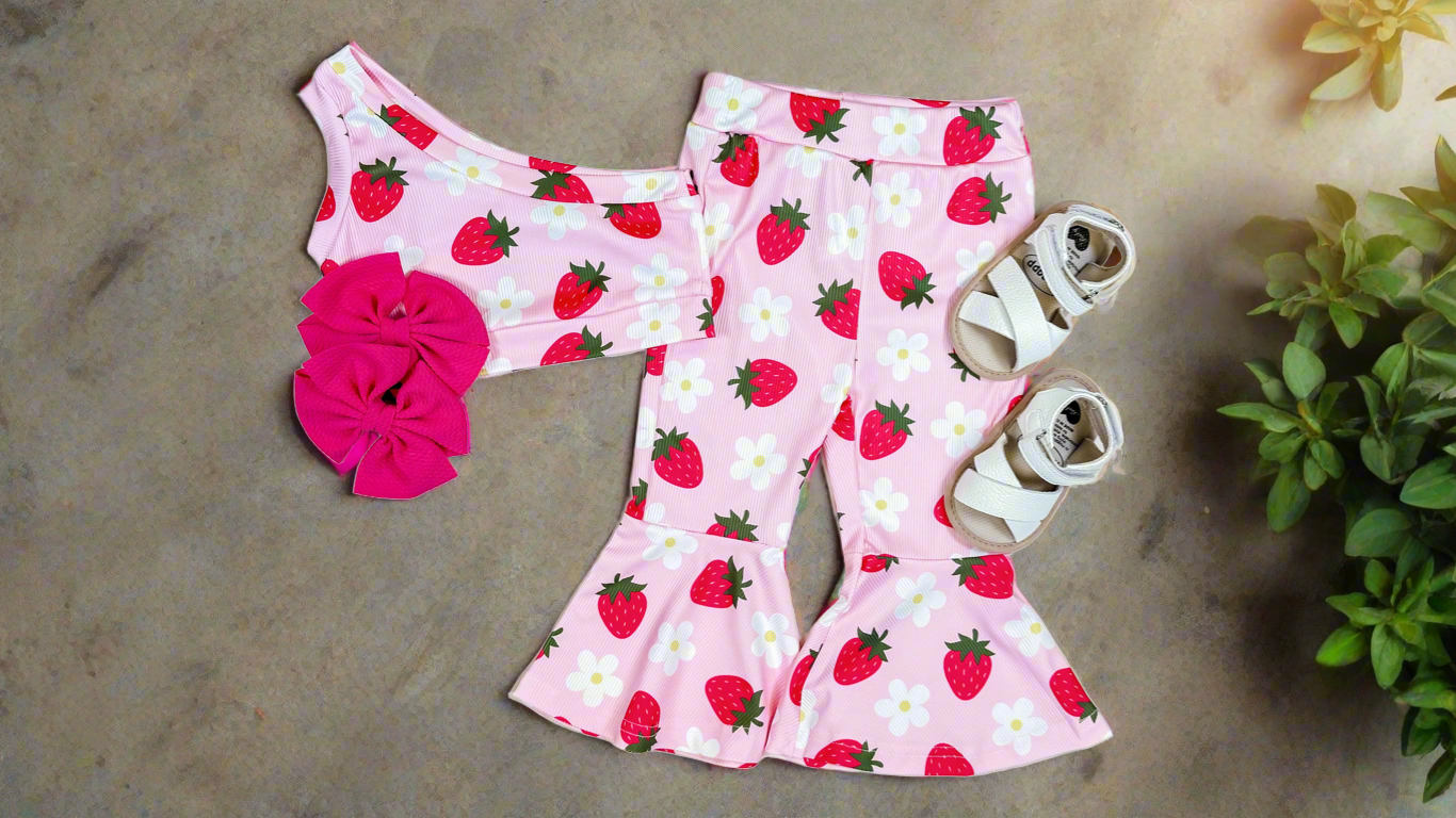 Strawberry Two Piece Bell Set