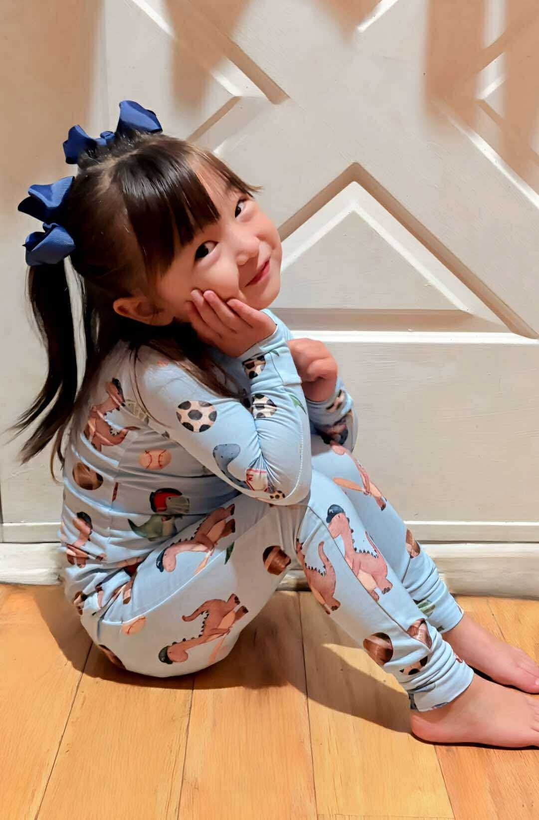 All-Star Saurus Two Piece Pajama Set