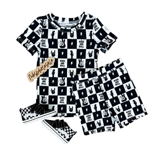 Rock N Roll Two Piece Short Set