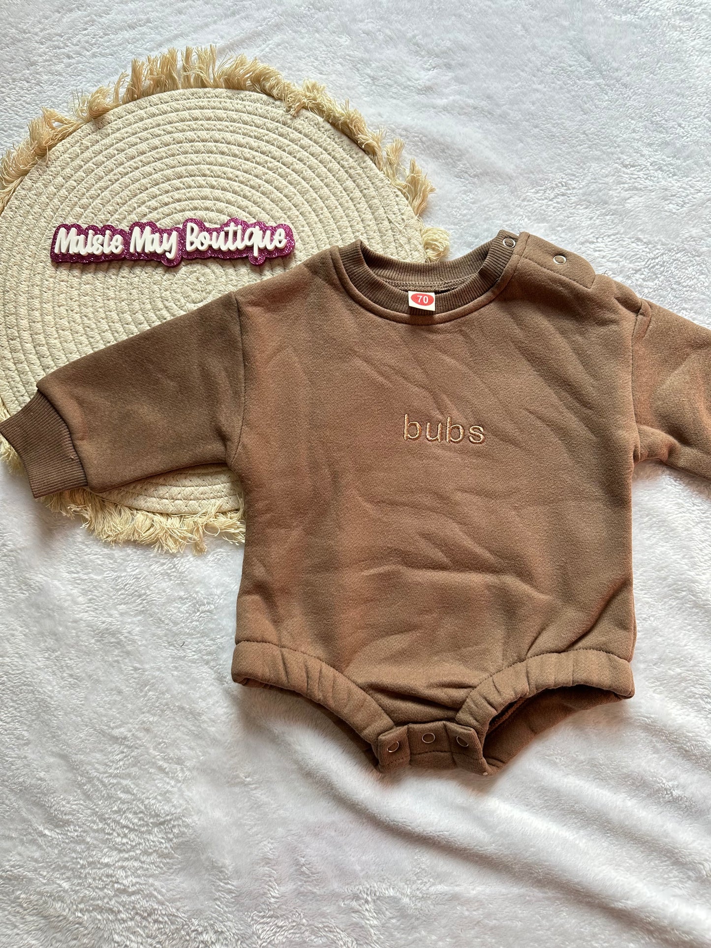 Brown Bubs Sweater Bubble