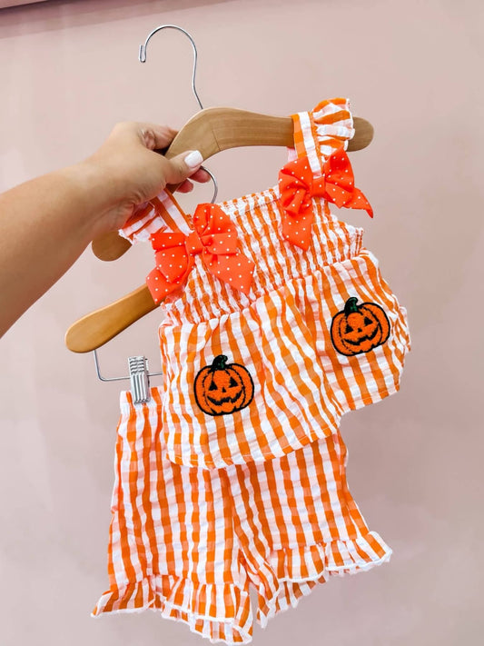 Pumpkin Patch Cutie Short Set