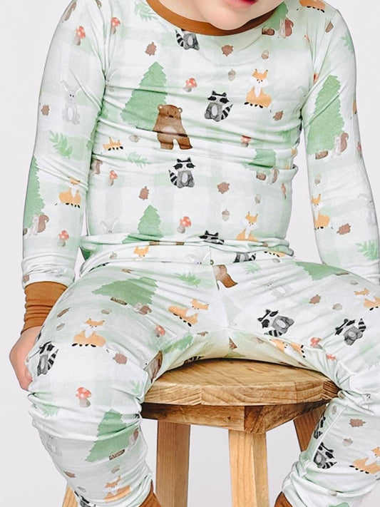 Woodland Wonder Two Piece Pajama Set