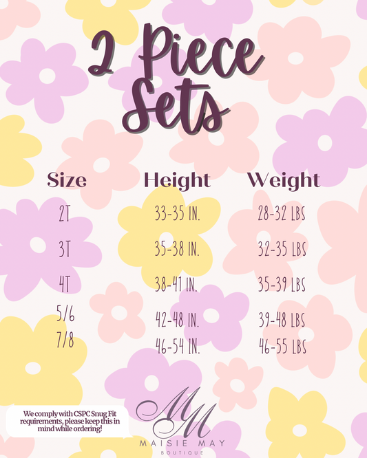 Berry Blooms Two Piece Pajama Set